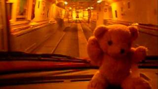 Barnaby Bear on Eurotunnel 2007wmv [upl. by Atinel]