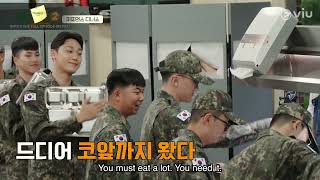 Lee Do Hyuns Military Life  The Backpacker Chef 2 EP 2  Viu ENG SUB [upl. by Pillihpnhoj941]