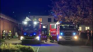 Brandschutzübung LWS Burgkirchen Oktober 24 [upl. by Lugo]