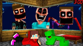 Lunar Moon Horror Adventure 😱 Survive the Nextbot Maze in Minecraft [upl. by Akiemaj917]