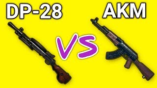 DP28 VS AKM In Close Range  Which Is Best [upl. by Oriole981]