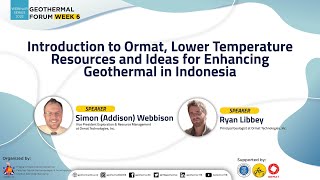 Geothermal Forum week 6  Simon Webbison and Ryan Libbey [upl. by Inman]