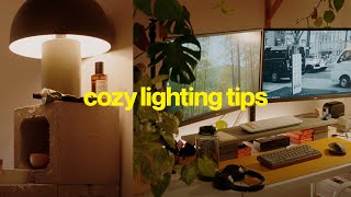 6 simple lighting tips to create a cozy atmosphere on a budget [upl. by Christabel]