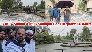 Ex MLA Shaikh Asif K Shikayat Par  Filtrplant Ka Daura Ravindra Jadhav Ne Kiya MMC [upl. by Kassab394]