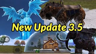 New Glacier Tribe  T  Rex  Tiger  Hut  New Update 35  BGMI  PUBG [upl. by Fabio]