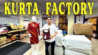 Kurta Factory in Ichalkaranji Kolhapur  Maharashtra Kurta Manufacturer  Kurta Hub [upl. by Emilia]