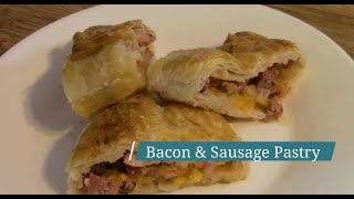 Bacon amp Sausage Pastry [upl. by Newberry]