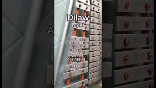 DILAWMAKILYRE XYLOPHONE COVERHampC ENTERTAINMENT [upl. by Adnuhsor899]