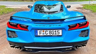 2023 CORVETTE C8 Stingray  0100 100200 EXHAUST SOUND amp POV [upl. by Gavan302]