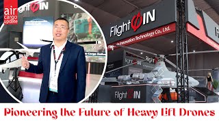 Flightwin Pioneering the Future of Heavy Lift Drones [upl. by Festatus]