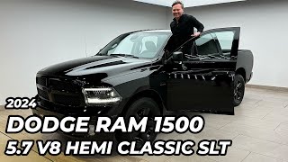 2024 Dodge RAM 1500 57 V8 HEMI Classic SLT VAT Q [upl. by Nosnev198]