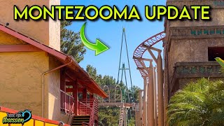 Camp Snoopy amp Montezoomas Revenge Updates at Knott’s Berry Farm [upl. by Kara-Lynn]