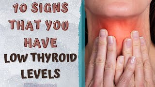 SIGNS THAT YOU HAVE A LOW THYROID LEVEL  Hypothyroidism Symptoms [upl. by Malina]