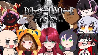 【PREDEBUT】DEATH NOTE Killer Within │ GAME FITNAH Collab wVtubers ID [upl. by Aitnecserc]