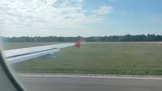 LaudaRyanair A320 Zadar departure [upl. by Schreib]