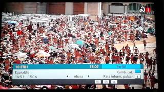 TDT España Enero 2015 Canales SD MPEG2 [upl. by Arikihs142]