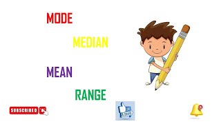 MODEMEDIAN MEAN AND RANGE  how to find the mean median mode amp range  digital academy 10 [upl. by Elvia930]