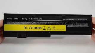 Lenovo ThinkPad X200 X201 X201i Battery [upl. by Lidstone]