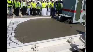 Self Compacting Concrete  The Flow Moment  SCC  UNIBETON READY MIX [upl. by Phyllys20]