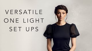 Versatile One Light SetUps With Emily Teague [upl. by Nilrev]