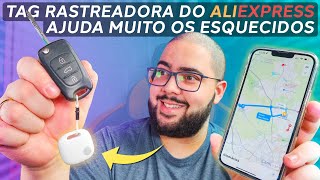 Importei uma Tag Rastreadora do AliExpress  É Barata e Ajuda Muito Baseus T2 PRO [upl. by Nraa]