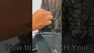 Stretch Your Twist Out  Natural Curls  How to Combat Shrinkage [upl. by Ellenad925]