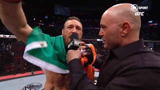 quotAny of these mouthy fools can get itquot Conor McGregors UFC 246 postfight interview [upl. by Dedra117]