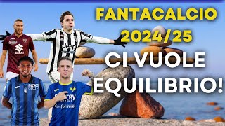 ASTA del FANTACALCIO  Strategia EQUILIBRATA [upl. by Fishback55]