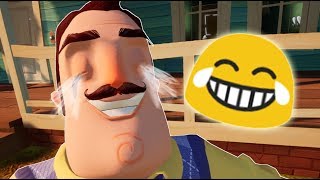 EMOJIS IN HELLO NEIGHBOR  Hello Neighbor Mod [upl. by Ahsennod]