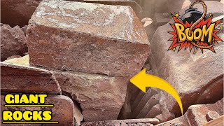 👹ASMR Giant Jaw Rock Stone CrushingSoothing Sounds amp Powerful Crushing Sand crushingasmrsounds [upl. by Notsniw]