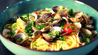 Spaghetti Vongole  Clams Shorts [upl. by Lodmilla]