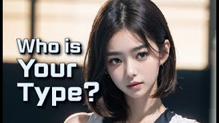 Ai LookBook Who is your type 당신의 히어로는 누구 4K [upl. by Nerrawed]