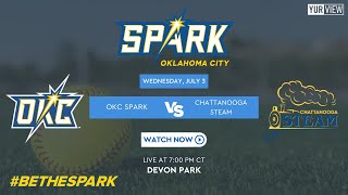 OKC Spark vs Chattanooga Steam  732024 [upl. by Dodds]