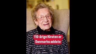 110årige Kirsten er Danmarks ældste [upl. by Arikat]