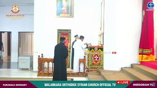 EVENING PRAYER  ORTHODOX CHURCH  PARUMALA SEMINARY  MALANKARA SABHA TV HD LIVE [upl. by Agnola]