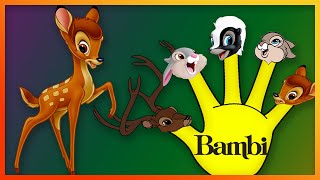 Bambi finger family song  Daddy finger song Bambi Bambi Puppets [upl. by Yentyrb]