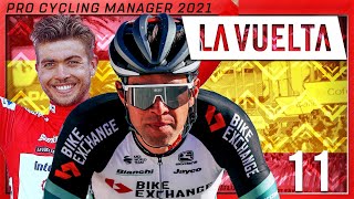 La Vuelta 2021  Stage 11  Antequera › Valdepeñas de Jaén  Pro Cycling Manager 2021 [upl. by Tigdirb]