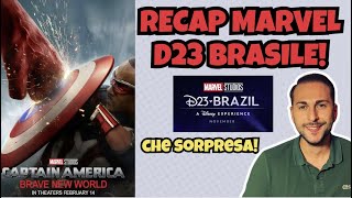 TUTTI GLI ANNUNCI MARVEL AL D23 DEL BRASILE  IL POSSENTE RECAP [upl. by Dragoon]