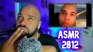 JE RÉAGIS À MA PREMIÈRE VIDÉO ASMR YOUTUBE DE 2012 [upl. by Nosahc]