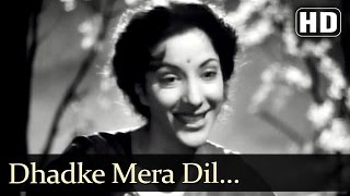 Dhadke Mera Dil HD  Babul Songs  Dilip Kumar  Nargis  Shamshad Begum  Filmigaane [upl. by Cates]