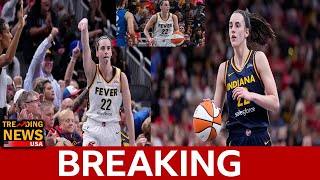 Caitlin Clark sets Fever record for most 3 pointers in single season during Indianas loss to Lynx [upl. by Bolt]