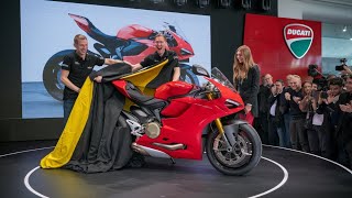 2025 NEW DUCATI PANIGALE V4 FINALLY LAUNCHED [upl. by Petersen758]