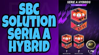 SBC SOLUTION SERIA A HYBRID IN MADFUT 22 [upl. by Rojas471]