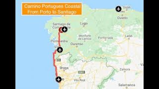 Camino Portuguese Coastal with Spiritual Variant April 2024 [upl. by Weissmann]