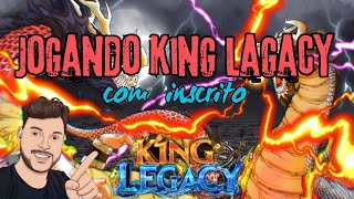 KING LEGACY JOGANDO COM A DRAGON REWORK [upl. by Hardner346]