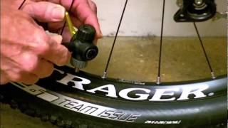 How to Inflate a Presta Valve Tube [upl. by Eelitan]