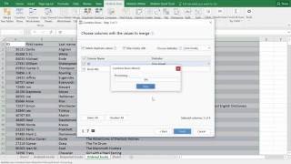 How to merge duplicate rows in Excel [upl. by Allisurd]