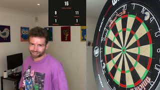 6 Months Training  Beginner Darts Player Takes on the Singles Game on DartCounter 🎯 [upl. by Yromas323]