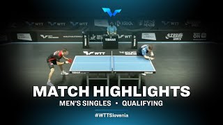 Mishel Levinski vs Miguel Vilchez  WTT Contender Laško 2021  MS  Qual [upl. by Denby]