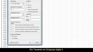 Gráfico de Controle por Variáveis  Gráfico IMRS BetweenWithin [upl. by Lavena]